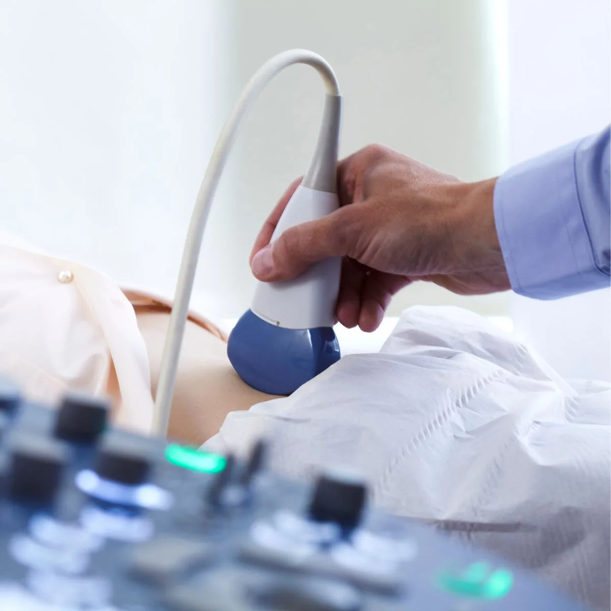 Ultrasound room at Annex Medical Imaging in Toronto
